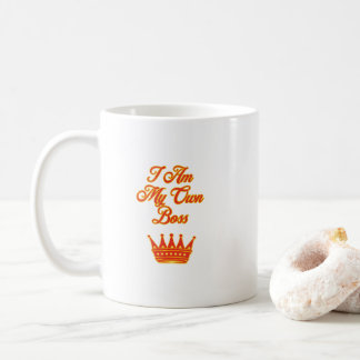 Taza De Café Soy Mi Propio Jefe