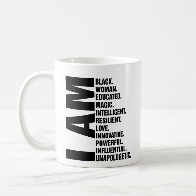 Taza De Café Soy mugre de mujeres negras (Izquierda)