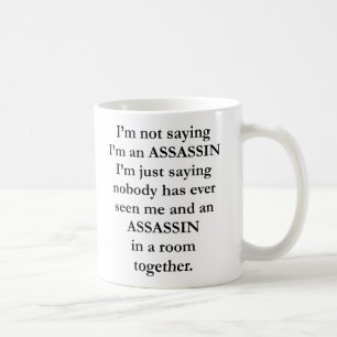 Taza De Café Soy no diciendo yo soy asesino 11 onzas