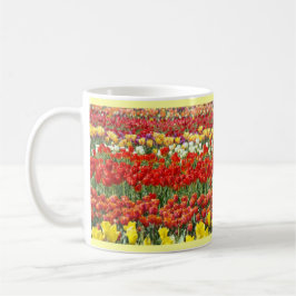 Taza De Café ¡Soy orgulloso de usted! Flores del tulipán de la