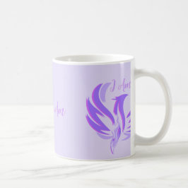 Taza De Café Soy Pájaro de Fuego de Llama Violeta - Femenino Sa
