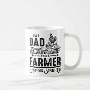 Taza De Café Soy papá y agricultor   Agricultura