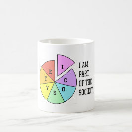Taza De Café Soy parte de la sociedad