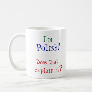 Taza De Café ¡Soy, polaco!
