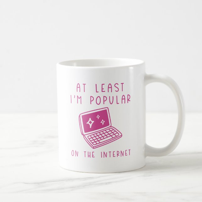 Taza De Café Soy Popular En Internet (Derecha)