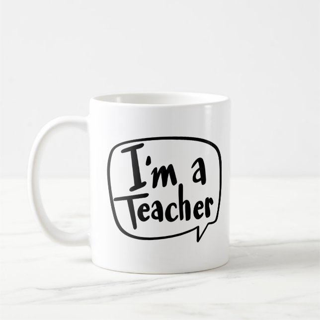 Taza De Café Soy profesor (Izquierda)