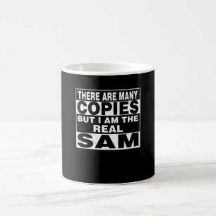 Taza De Café Soy Sam Funny Diversión Personal Personalizada