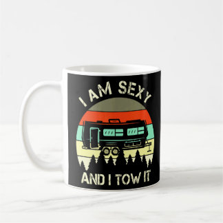 Taza De Café Soy Sexy Y Lo Traigo Camping Vintage 2