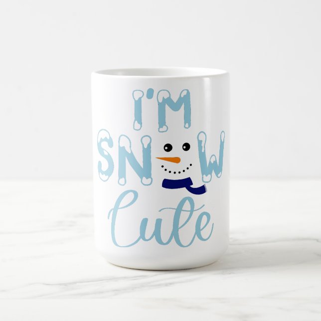 Taza De Café Soy Snow Cute (Centro)