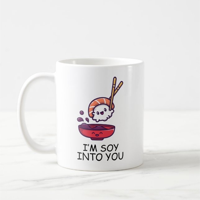 Taza De Café 'Soy soja dentro de ti (Izquierda)