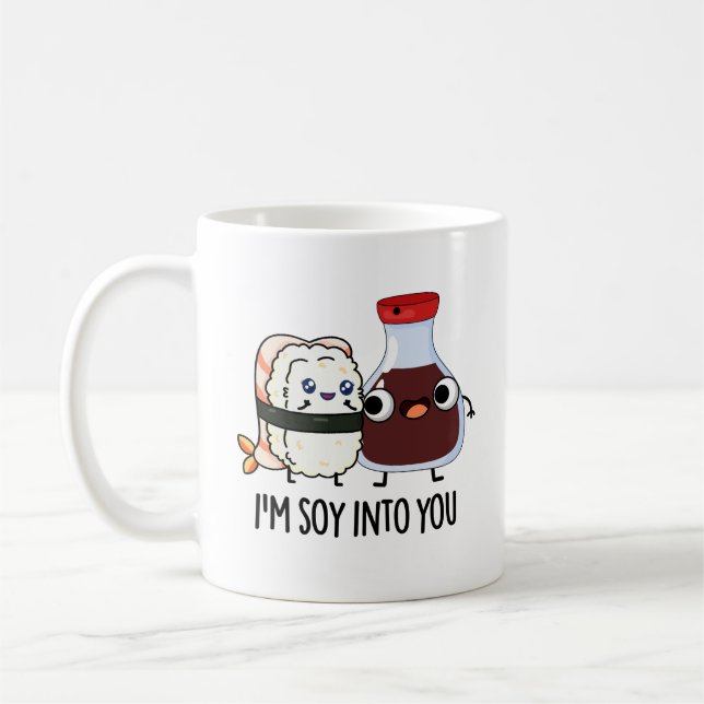 Taza De Café Soy soja en ti dulce salsa de soja (Izquierda)