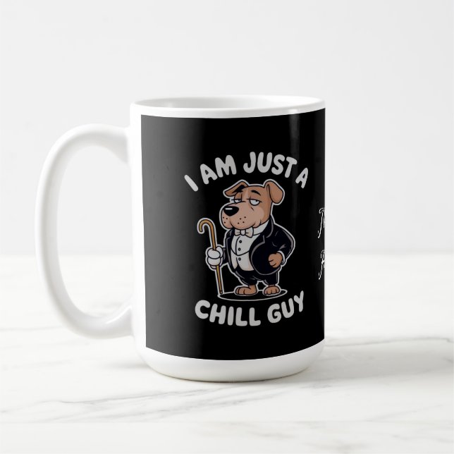 Taza De Café Soy sólo un chico malo meme gracioso (Izquierda)