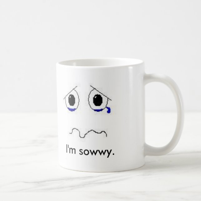 Taza De Café Soy sowwy. (Derecha)