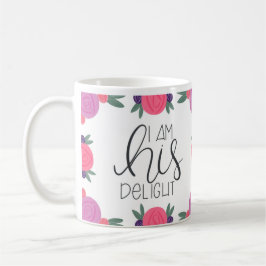 Taza De Café Soy su brillante y brillante Florals Café Tea Mug