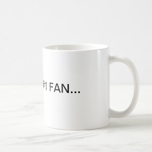 Taza De Café Soy SU FAN #1… (Derecha)