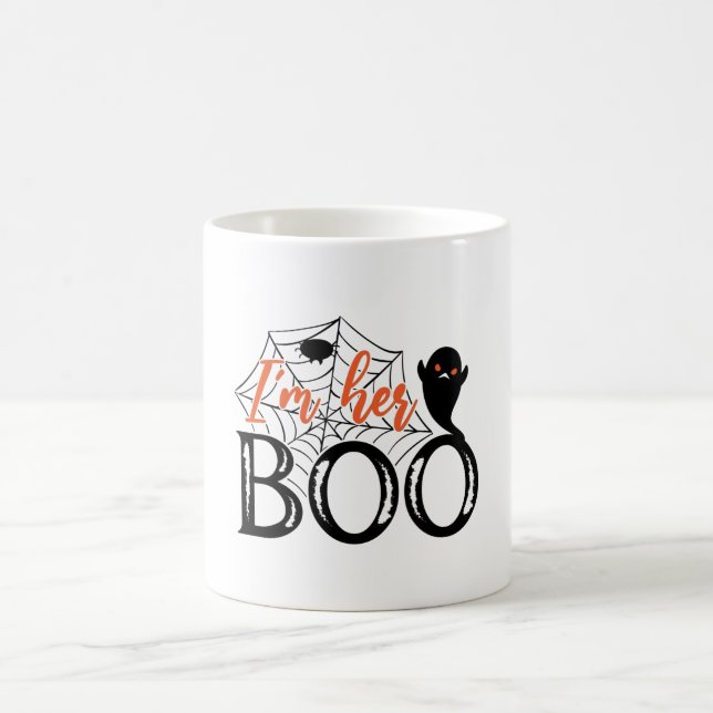 Taza De Café Soy su fantasma de la fiesta de Guay de Boo (Centro)