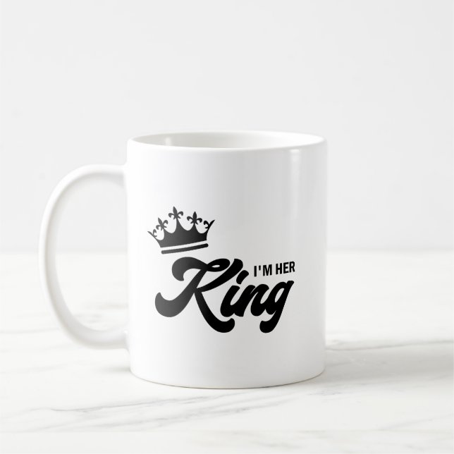 Taza De Café Soy su rey (Izquierda)