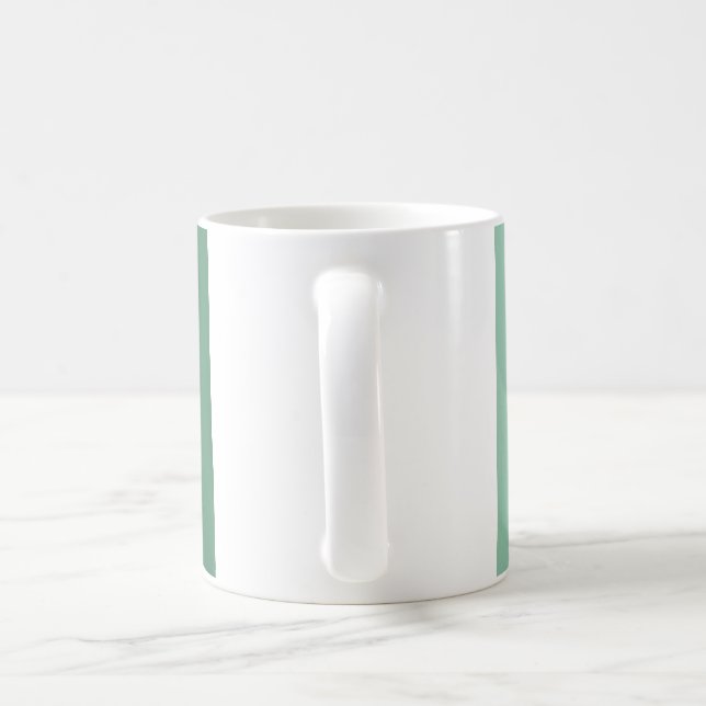 Taza De Café "Soy suficiente" | Verde salvia (Mango)