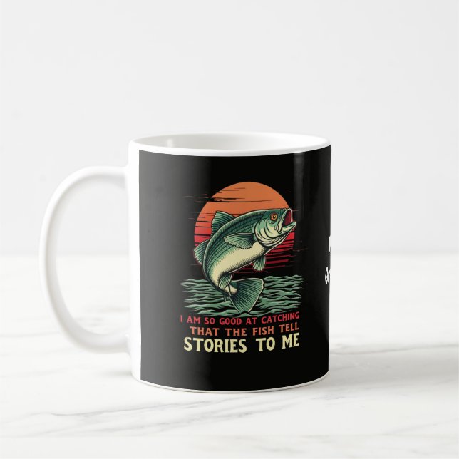 Taza De Café Soy Tan Bueno Capturando Peces (Izquierda)