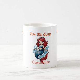 Taza De Café Soy tan linda sirena Thunder_Cove