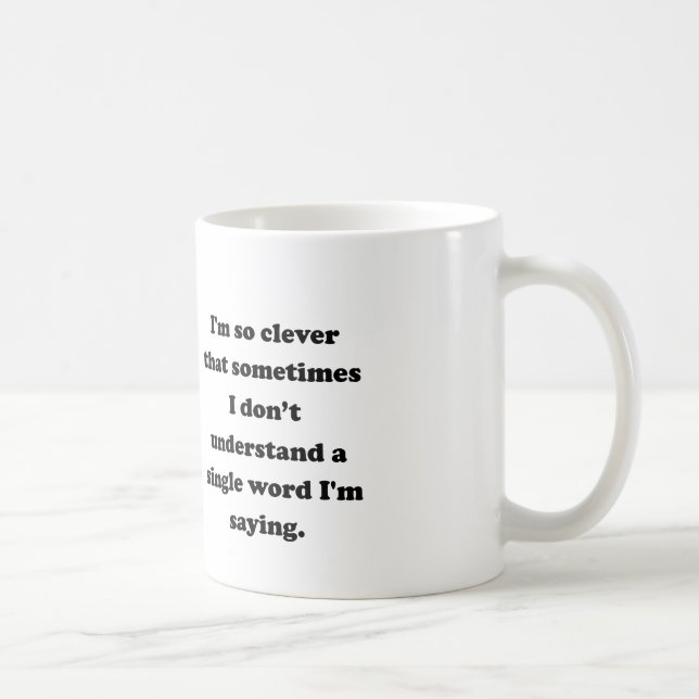 Taza De Café Soy tan listo (Derecha)