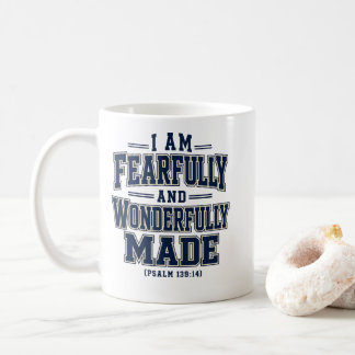 Taza De Café Soy Temerosa y Maravillosamente Hecho