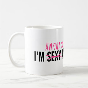 Taza De Café Soy torpe y soy aceptable con él