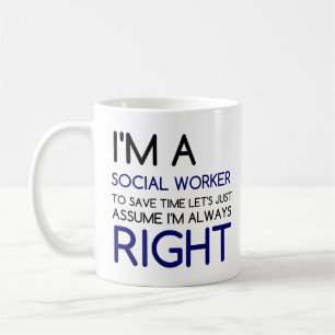 TAZA DE CAFÉ SOY TRABAJADOR SOCIAL