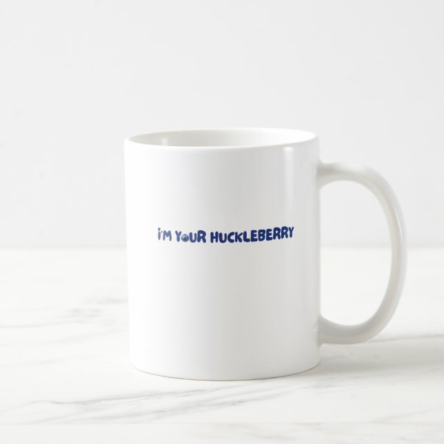 Taza De Café Soy tu Huckleberry (Derecha)