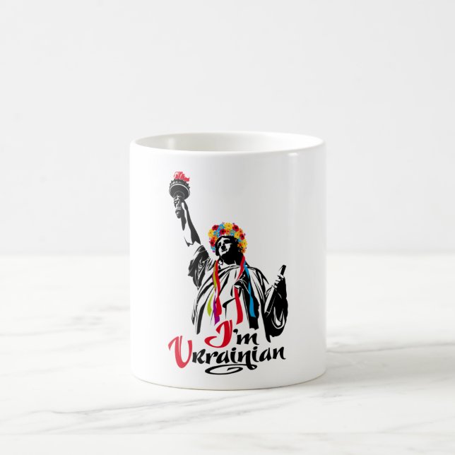 Taza De Café Soy ucraniano (Centro)