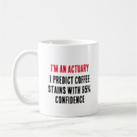 Soy un actuario predigo manchas de café con 95%