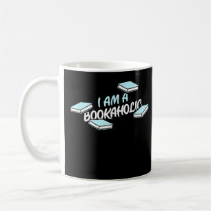 Taza De Café Soy un amante de los libros de Bookaholt T-Shirt C