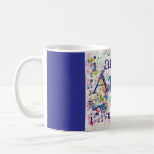 Taza De Café Soy un artista inspirado, artsy