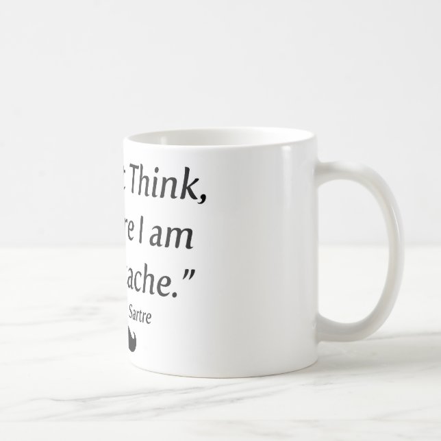 Taza De Café Soy un bigote (Derecha)
