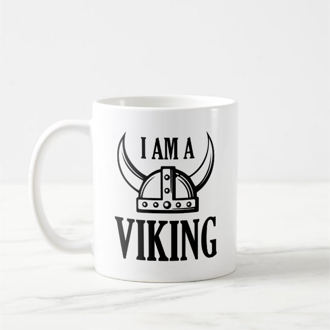 Taza De Café Soy Un Café Viking (Izquierda)