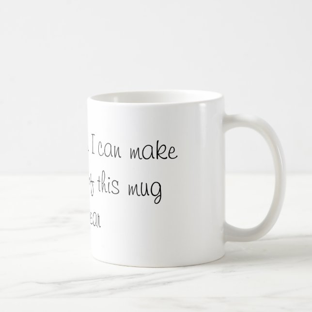Taza De Café Soy un chiste del mago (Derecha)