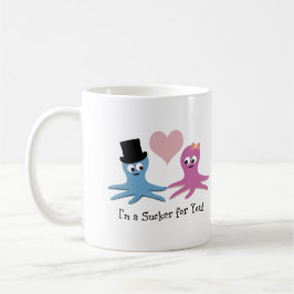 Taza De Café ¡Soy un chupón para ti! Octopi lindo