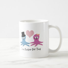 Taza De Café ¡Soy un chupón para ti! Octopi lindo