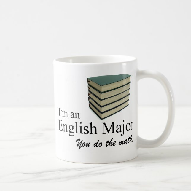 Taza De Café Soy un comandante inglés que haces las cuentas. (Derecha)