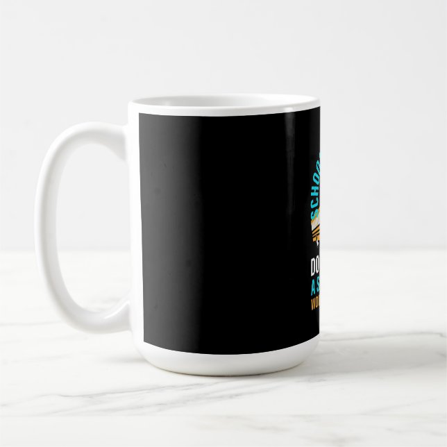 Taza De Café Soy Un Conductor De Autobús Escolar (Izquierda)