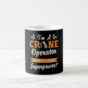 Taza De Café Soy un conductor de superpotencia de operador de g