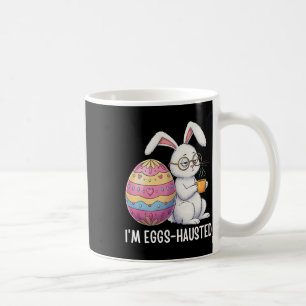 Taza De Café Soy un conejo astuto que sostiene un tazón de café