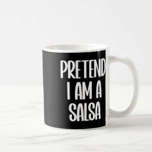 Taza De Café Soy un disfraz de Salsa Halloween