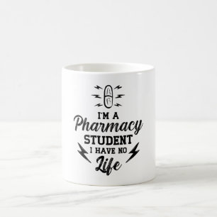Taza De Café Soy un estudiante de farmacia Farmacéutico Técnico
