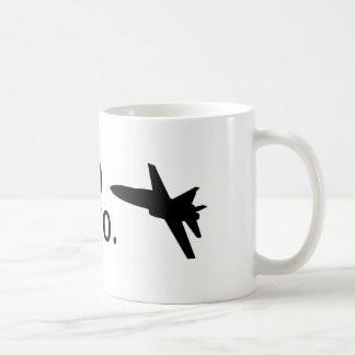 Taza De Café Soy un F-18, bro