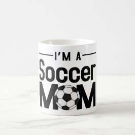 Taza De Café Soy un fango de fútbol de MOM