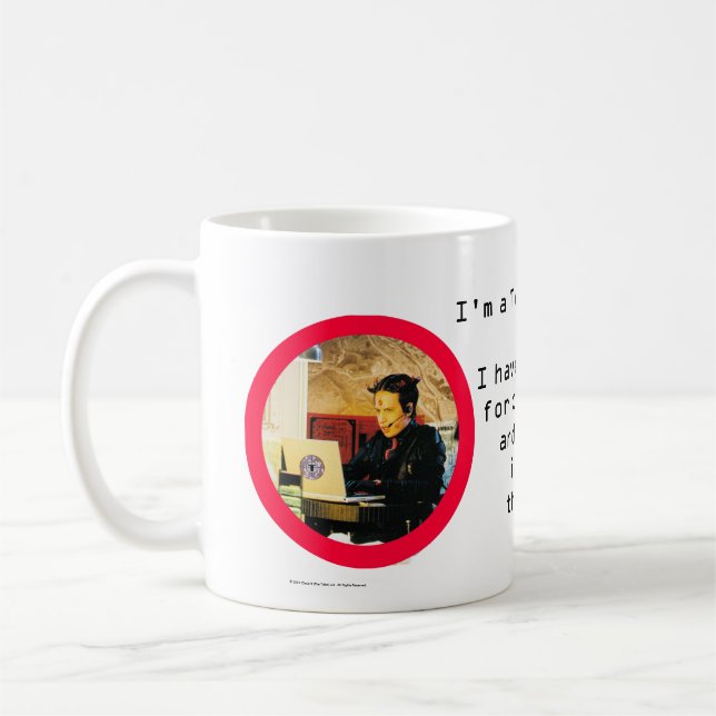 Taza De Café Soy un friki de Techno (Izquierda)