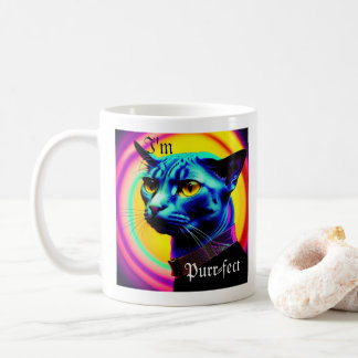 Taza De Café Soy un gatito purr-perfecto