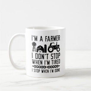 Taza De Café Soy un granjero
