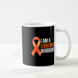 Taza De Café Soy un Guerrero de la Leucemia Conciencia del Cánc